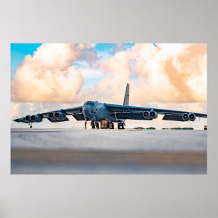 B-52 Stratofort Twilight Poster