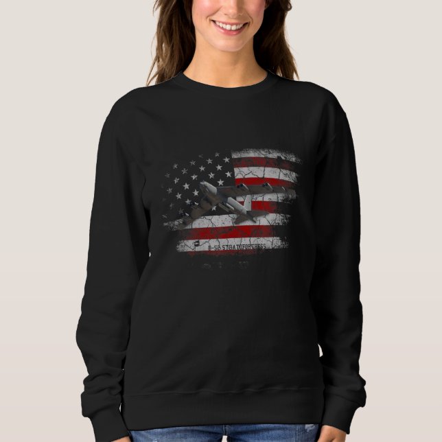 B 52 Stratofortress bombflygplan flygplan P T Shirt (Framsida)