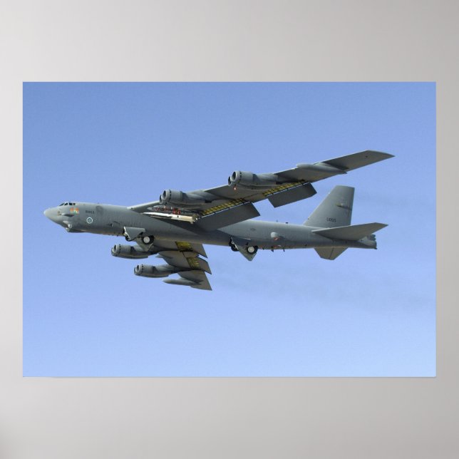 B-52H-strategin bär X-51A WaveRider Poster (Framsidan)