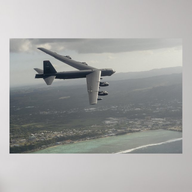 B-52H Stratofort Aircraft Poster (Framsidan)
