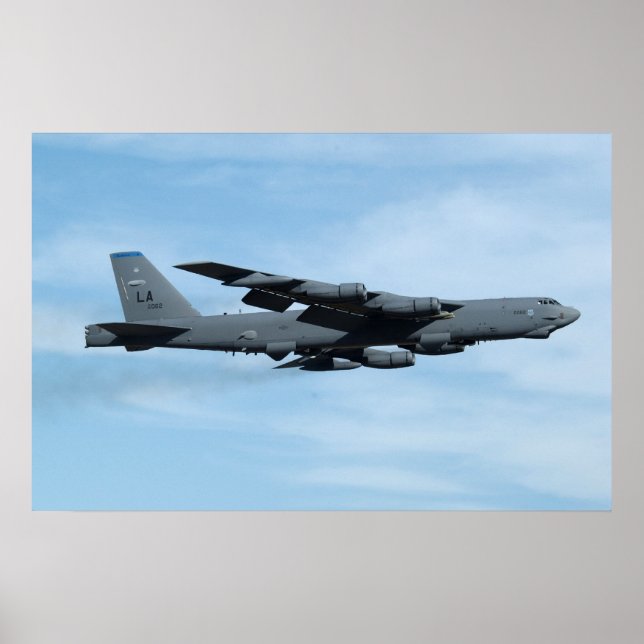B-52H Stratofort Aircraft Poster (Framsidan)