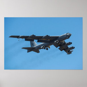 B-52H Stratofort Aircraft Poster