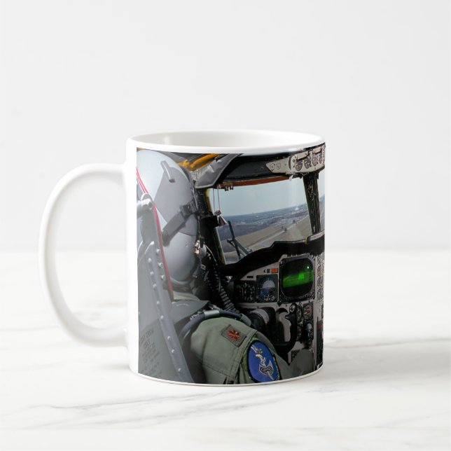 B-52H STRATOFORTRESS FLYGPLAN KAFFEMUGG (Vänster)
