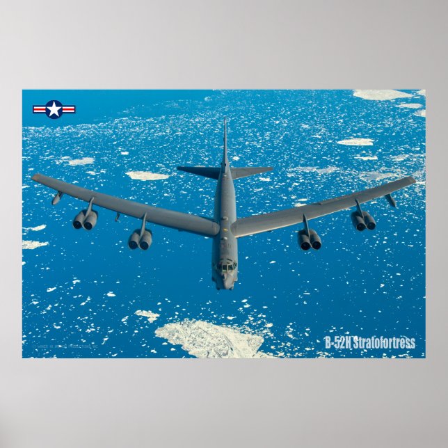 B-52H STRATOFORTRESS POSTER (Framsidan)