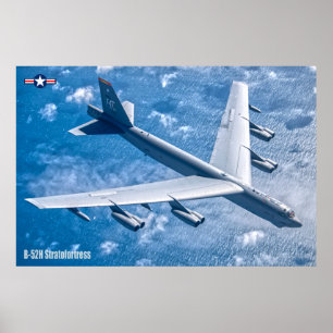 B-52H STRATOFORTRESS POSTER