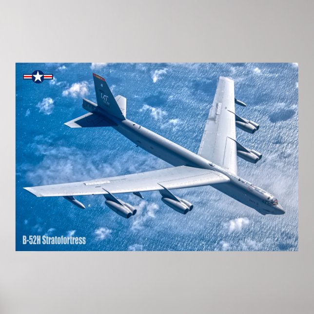 B-52H STRATOFORTRESS POSTER (Framsidan)