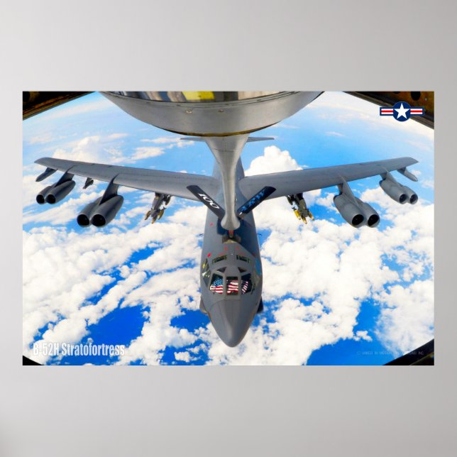 B-52H STRATOFORTRESS POSTER (Framsidan)