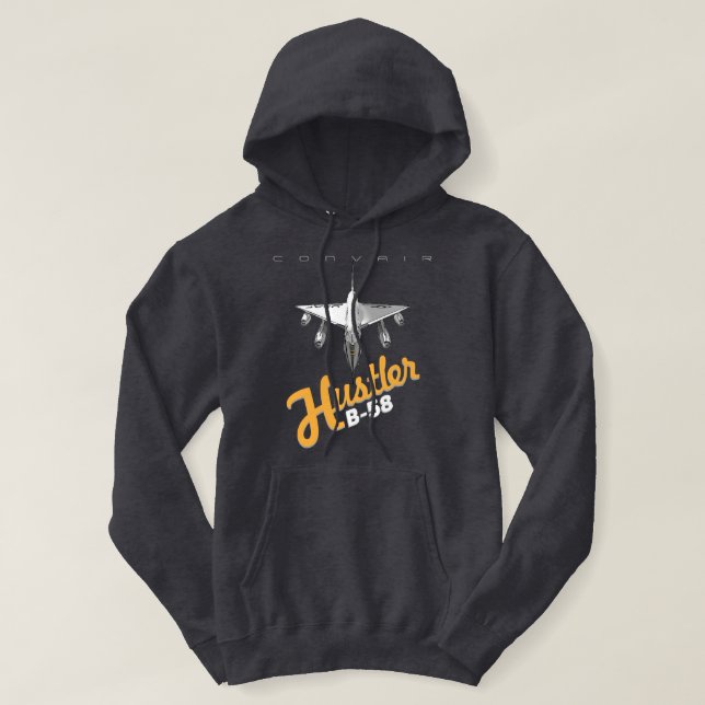 B-58 HUSTLER HOODIE (Design framsida)