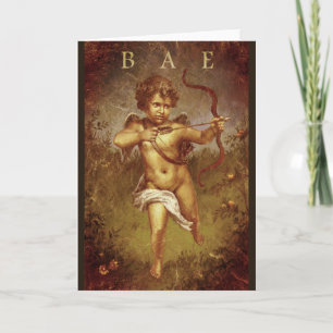 B A E Cupid-kort för Valentineser Helgkort
