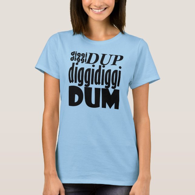 B.A.P-krigare "Diggidiggi Dum ", T-shirt (Framsida)