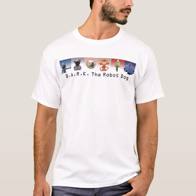 B.A.R.K. Skjortan för robothundShow Tee (Framsida)