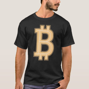 B alfabet brev Coin Money Cripto T Shirt