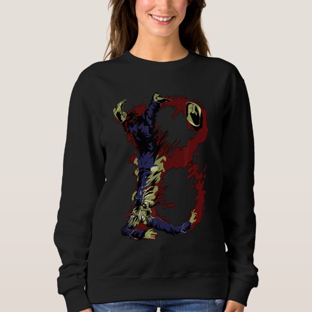 B Alphabet Zombie Brev T Shirt (Framsida)