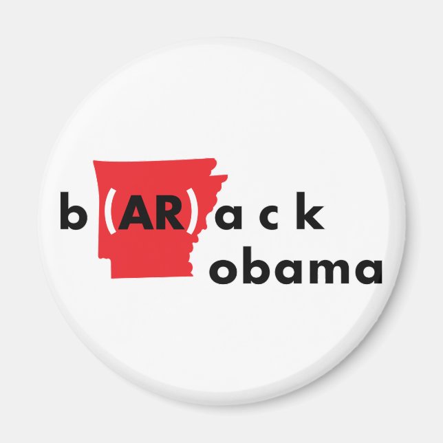 b(AR)ack obama Magnet (Framsidan)