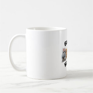 B är för Baboon Keeper Kaffemugg