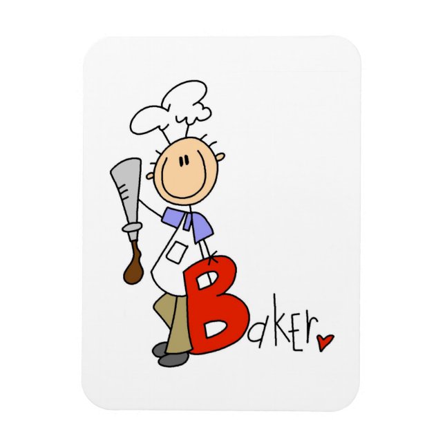 B är för bagare magnet (Vertikal)