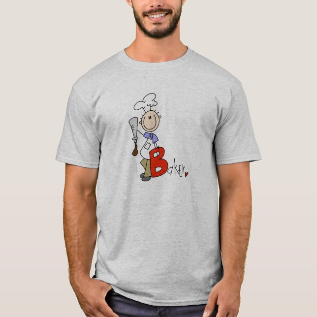B är för bagareTshirts och gåvor Tee (Framsida)