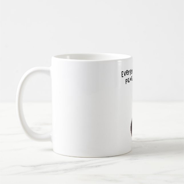 B är för Bear Kaffemugg (Vänster)