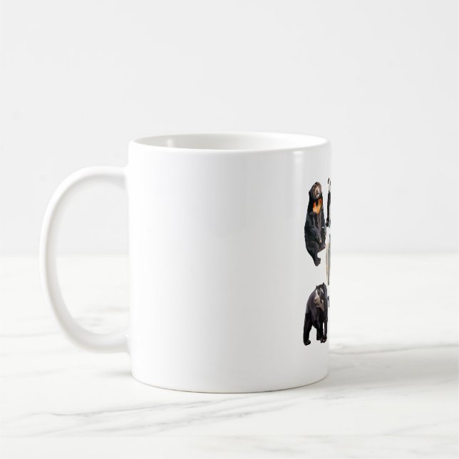 B är för Bear Kaffemugg (Vänster)