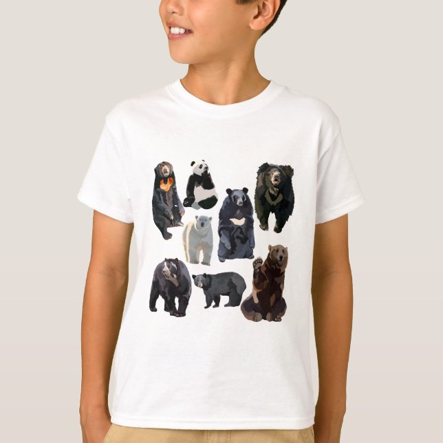 B är för Bear T Shirt (Framsida)