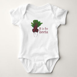 B är för Beets Red Beet Root Vegetable Veggie Tee Shirt