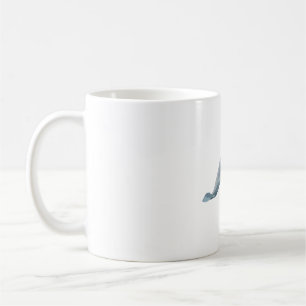 B är för Beluga Whale Kaffemugg