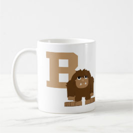 B är för Bigfoot Kaffemugg