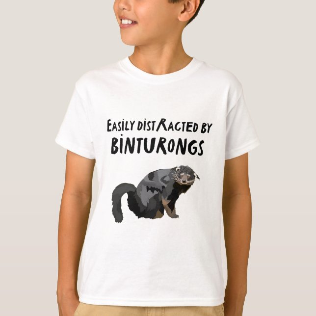 B är för Binturong T Shirt (Framsida)