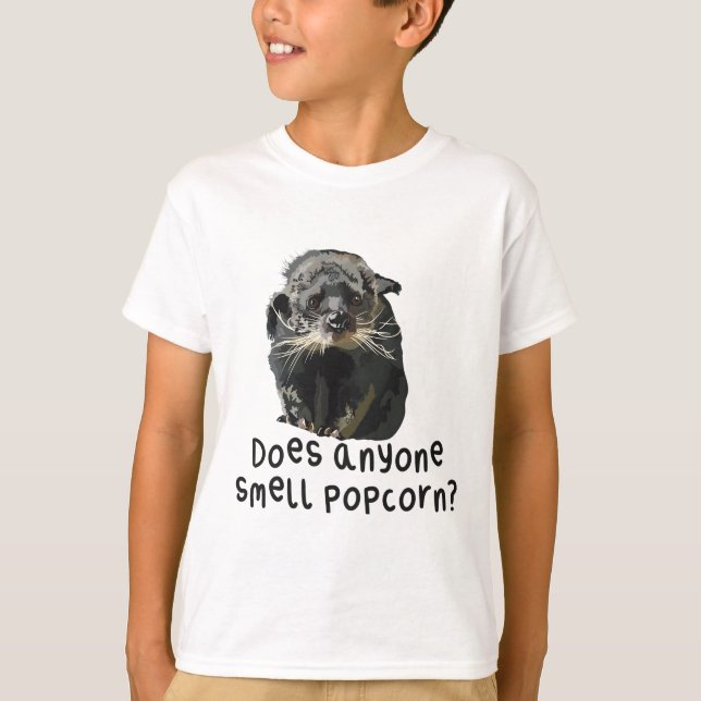 B är för Binturong T Shirt (Framsida)