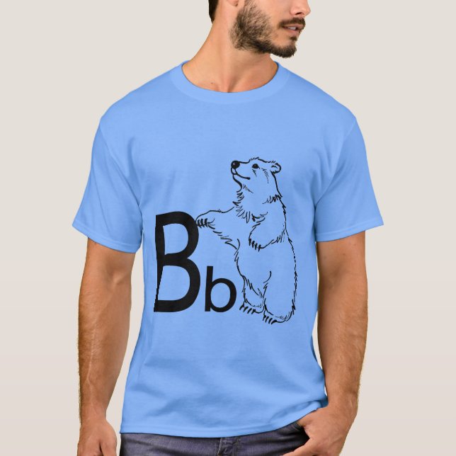 B är för Björn Tee (Framsida)