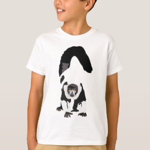B är för Black and White Ruff Lemur T Shirt