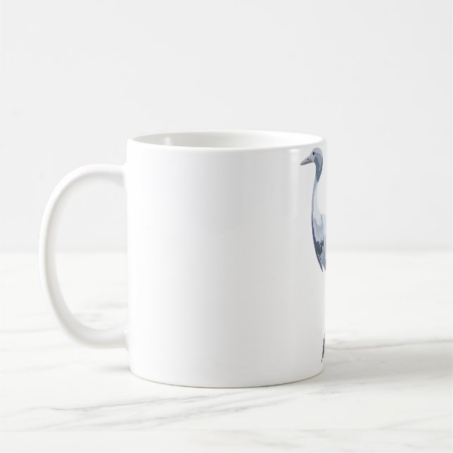B är för Blue Crane Kaffemugg (Vänster)