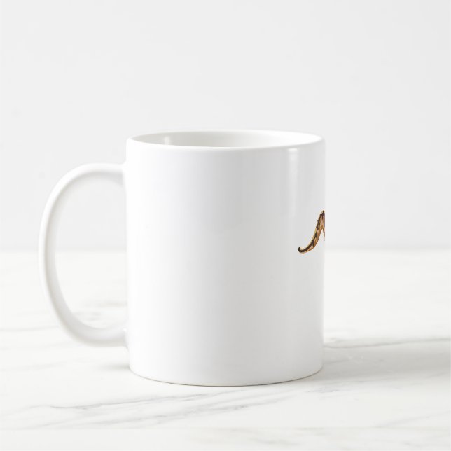 B är för Boll Python Kaffemugg (Vänster)