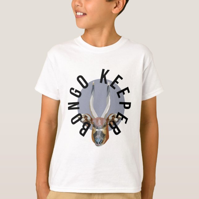B är för Bongo Keeper T Shirt (Framsida)