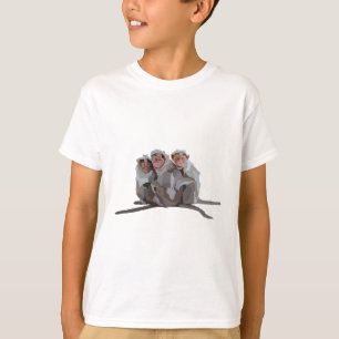 B är för Bonnet Macaque. T Shirt