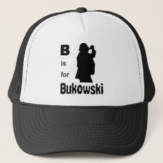 B är för bukowski truckerkeps