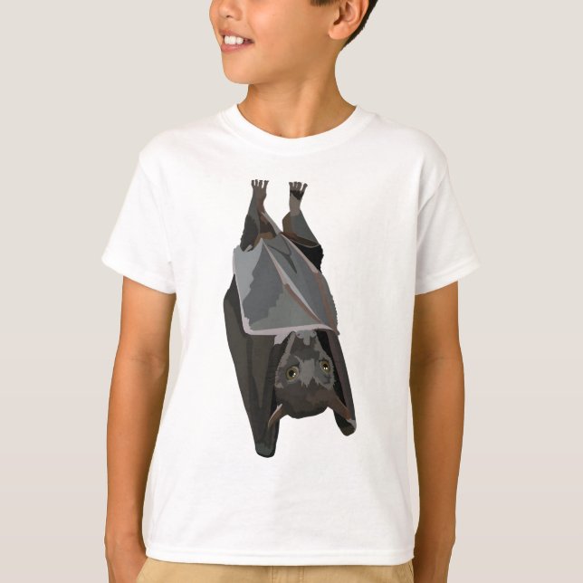 B är för Fladdermus T Shirt (Framsida)