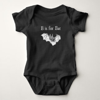 B är för fladdermus t shirt