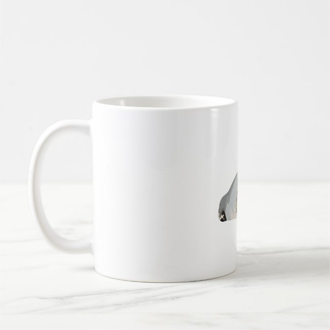 B är för förseglad försegling kaffemugg (Vänster)