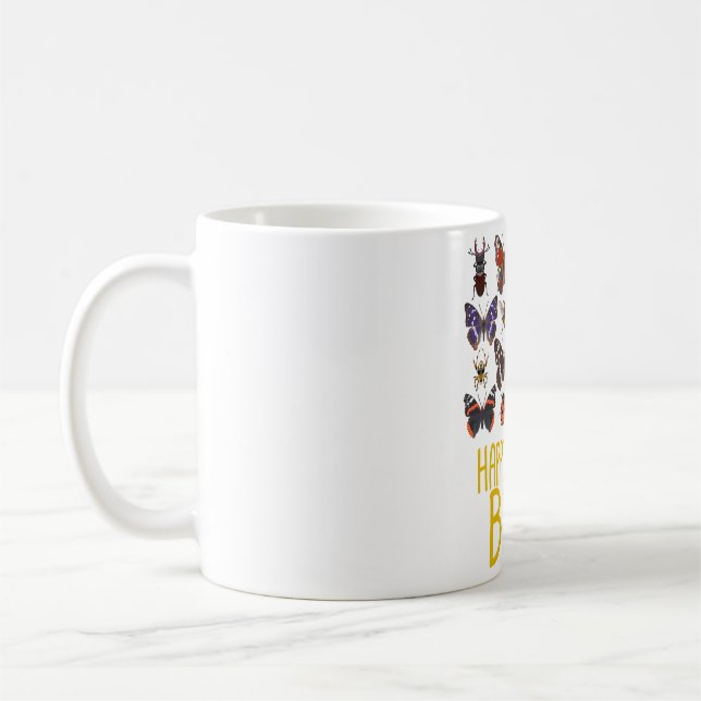 B är för Kryp Kaffemugg (Vänster)