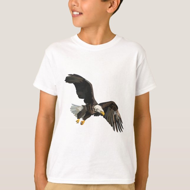 B är för Örn T Shirt (Framsida)