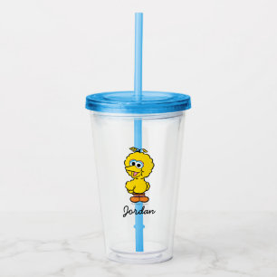 B är till Big Bird Lägg till ditt namn Take Away Mugg