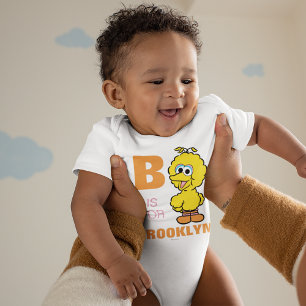 B är till Big Bird   Lägg till ditt namn Tee Shirt