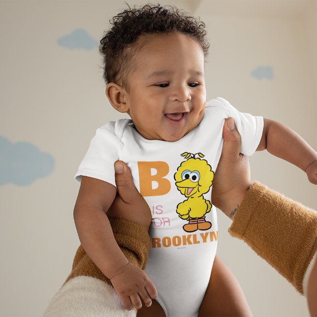 B är till Big Bird | Lägg till ditt namn Tee Shirt (Skapare uppladdad)