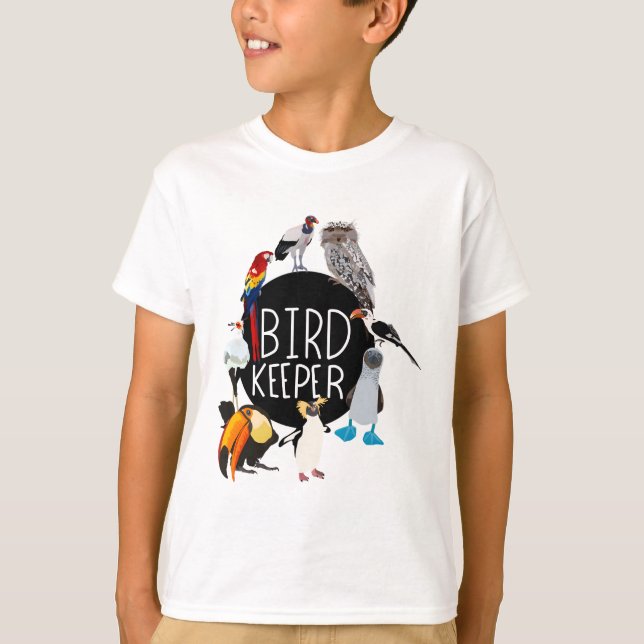 B är till Bird Keeper T Shirt (Framsida)