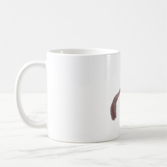 B är till för Bushbaby Kaffemugg (Vänster)