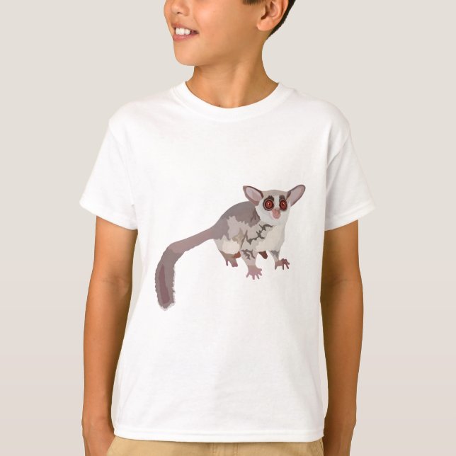 B är till för Bushbaby T Shirt (Framsida)