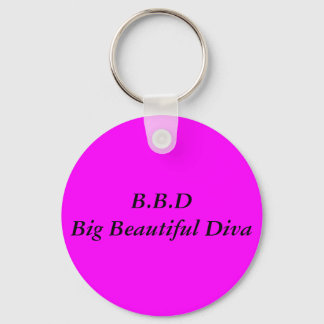 B.B.DBig Bevalt Diva Nyckelring