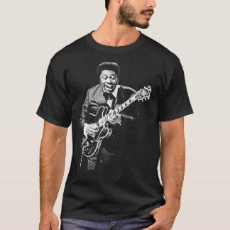 B.B Kung som spelar Guitar Premium T-Shirt