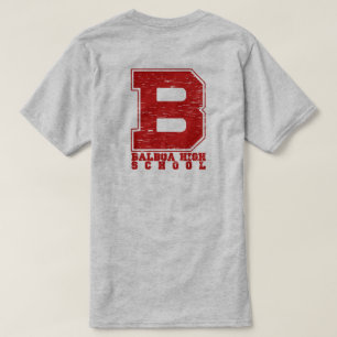 "B" Balboa High School Tee
